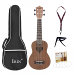 21 colio Sapele Ukulele Havajų mažoji gitara 4 stygų Ukulele &Scaron;irdies formos miuziklas Sound Hole