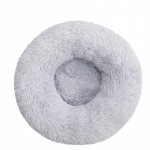 Naminių &scaron;unų lova Patogi spurga Cuddler apvali &scaron;unų veislynas Itin mink&scaron;ta plaunama &scaron;unų ir kačių lova su pagalvėlėmis žiemai, &scaron;ilta sofa, parduodama 40x40cm