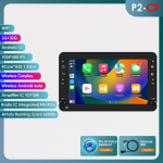 Hizpo Carplay 4G 2Din Android 13 Automobilio radijas Alfa Romeo Brera Spider 159 Sportwagon Multimedia Vaizdo grotuvas Navigacija I&scaron;manusis GPS Autoradio P2CP 4Core 2G 32G AI