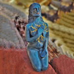 Savęs meilės i&scaron;pirkimo serijos deivės statula dervos amatai gydančios deivės statulėlė ornamentas dekoracija 17*8*6cm