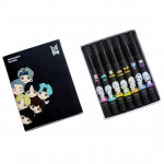 Monami &times; BTS TinyTAN permanentinių markerių rinkinys &ndash; 1 rinkinys (Oficialus bendradarbiavimas)