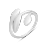 Sidabrinis žiedas be akmenų, gaminio svoris 2,5 g (2185765) 16.5