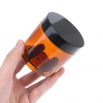 200 ml gintaro rudos spalvos kosmetikos veido kremo buteliukai lūpų balzamo mėginio konteineris stiklainis indelis