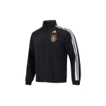 Adidas DFB Pasaulio taurės himninė dvipusė striukė su stovinčia apykakle vyri&scaron;ka striukė juoda HF4058 S