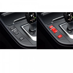 BMW 2 3 4 serijai F20-23 F30-F34 Raudoni centrinės konsolės važiavimo režimo jungiklio mygtukai