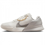 NikeCourt Air Zoom Vapor Pro 2 Premium HC Gold Flair Pack Vyri&scaron;ki sportbačiai Pilki Phantom College-Grey FZ1249-001 41