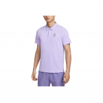 Nike Court Advantage Dri-Fit Patogus Universalus Paprastas Madingas Trumpomis Rankovėmis Polo Mar&scaron;kinėliai Vyri&scaron;ki vir&scaron;utiniai drabužiai Mink&scaron;tas Violetinis FZ6908-515 M
