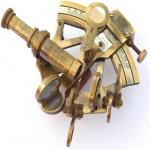Brass Nautical Sextant Maritime Astrolabe Marine biurui, dovanos