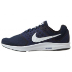 Nike Downshifter 7 lengvi, pamink&scaron;tinti, neslidūs, patvarūs, žemo ūgio laisvalaikio bėgimo bateliai vyrams, tamsiai mėlyni, 852459-400 45