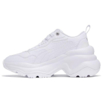 Puma Cilia Wedge Odiniai Sportiniai Žemi Gyvenimo Būdo Batai Moteri&scaron;ki Kedai Balti 393915-02 37.5 white