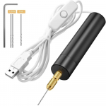Ne&scaron;iojamas Mini USB Elektrinis Grąžtas DIY Elektrinis Įrankis Epoksidinės Dervos Papuo&scaron;alams, Medžio Amatai, Graviravimas