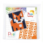 Porte-cl&eacute;s M&eacute;daillon Renard - PIXEL - Kit Cr&eacute;atif - 312 Couleurs - Id&eacute;al Enfant - Cadeau Original