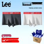 LEE Men's 10A Antibacterial Cotton Boxer Briefs 2XL