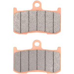 Daytona Motociklų Stabdžių Kaladėlės, Auksinės X (Sukepintas metalinis kaladėlė), GSX-S750 (17-21), Z900 (18-19),