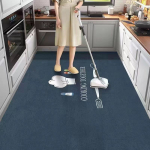 Virtuvės neslystantis PVC didelio ploto kilimas Atsparus ne&scaron;varumams Vandeniui atsparūs mink&scaron;ti kilimai Svetainės kilimas Balkono aliejui atsparūs kilimai Pėdsakų kilimėlis 50x120cm 19.6x47.2in