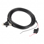 NMEA2000 paleidimo kabelis su T jungtimi, saugikliu, 3 metrai, 5 kontaktų M12 sriegiu, IP67 atsparus vandeniui, skirtas Simrad tinklams