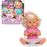 Poup&eacute;e - NENUCO - Nenuco Premi&egrave;re Bouillie - 35 cm - Corps Rigide - Accessoires Inclus gryna