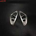 Automobilio stilius, skirtas aksesuarams Renault Captur 2017 2016 m. chromuotas vidinis prietaisų skydelis aplink oro ventiliacijos angų apdailas Lipdukai Automobilių lipdukai sidabras