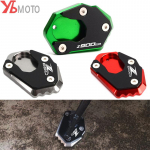 Motociklo &scaron;oninės atramos prailgintuvas, atramos kojelės padidinta plok&scaron;telė, skirta Kawasaki Z 650 900 Z900 RS SE Z650 Z900RS 2017- Grey-Z900RS