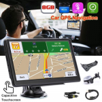 5 colių palydovinė navigacija Automobilių sunkvežimių GPS navigacija Ne&scaron;iojami POI Pasauliniai žemėlapiai Automobilių GPS atnaujinimai 20 GB pasaulinis žemėlapis navigation juoda