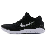 Nike Free Rn Flyknit 2018 Juodi Moteri&scaron;ki 942839-001 35.5