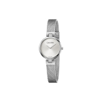 Calvin Klein Ck Kvarcinis Pure Series Laikrodis Kvarcinis Mechanizmas Nerūdijančio Plieno Apyrankė Baltas Ciferblatas Moteri&scaron;ki Laikrodžiai K8G23126 Regular Watch Box,White Dial Silver Strap