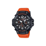 CASIO Vyri&scaron;kas YOUTH 49,3 mm Juodas laikrodis MCW100H-4AV MCW100H-4AV Orange Strap black