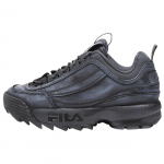 FILA Disruptor 2 Mirusi Sintetinė Oda, Oda Žemi Laisvalaikio Batai Unisex Juodi Korėjieti&scaron;ko Stiliaus 1FM01863F_001 230