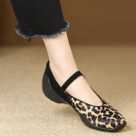 FASHION SHOES Vyri&scaron;ki kvėpuojantys sportiniai sportbačiai Sportiniai bėgimo bateliai Moteri&scaron;ki lauko teniso treniruokliai 35 leopardo ra&scaron;to spalva