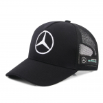 Vyri&scaron;ka lauko F1 lenktynių sportinė kepurė su siuvinėtu Mercedes-Benz logotipu, beisbolo kepurė, kvėpuojanti tinklinė, reguliuojama, apsauganti nuo saulės, &scaron;ildanti mėlyna