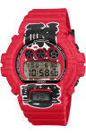 Pagamintas ekologi&scaron;kai raudonos spalvos [Casio] G-Shock laikrodis, Japonija, &bdquo;Raudonosios žibintuvėlio&ldquo; dizainas, Medžiagos, DW-6900AKA-4JR, Vyri&scaron;kas,