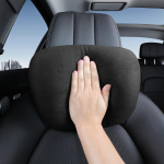 2 vnt. atminties putplasčio automobilio galvos atrama kaklo atrama Automobilio priedai Sėdynės klasė Mink&scaron;ta universali reguliuojama automobilio pagalvė Kaklo atrama Pagalvėlė juoda