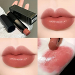 Prabangūs Dewy Glossy Lūpų dažai Ilgai i&scaron;liekantys Nelipni Lūpų Dėmė Radiant Mirror Shine Maitinantys drėkinamieji lūpų dažai Idealiai tinka kasdieniam makiažui 1#