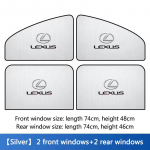 Automobilio priekinio stiklo saulės skydelis, vidinis UV apsaugos skydas, skirtas Lexus IS250 IS300 RX350 LS500 LX600 NX260 CT200 EX350 NX300h GX550