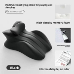 Suaugusiųjų poilsio pagalvė su atminties putų atrama poros miegamojo atsipalaidavimui Black gray