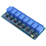 Relės modulis, kietojo kūno nuolatinės srovės 5 V relės modulis su optronu, skirtu Arduino Raspberry Pi 8Channel