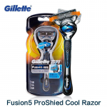 Originalūs &bdquo;Gillette Fusion&ldquo; skutimosi peiliukai vyrams &bdquo;ProGlide ProShield Brands Straight&ldquo; skustuvas