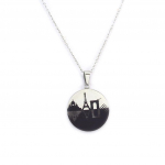 Les Tr&eacute;sors De Lily [K2424] - Collier acier 'Paris' juoda