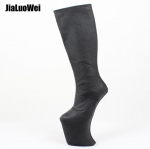 22 cm auk&scaron;takulniai batai Sexy Snake Pattern Platform Pony Fetish Batai iki kelių