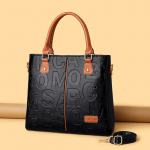 Yogodlns moteri&scaron;ka rankinė PU odinis pečių krep&scaron;ys Didelės talpos Crossbody pirkinių mai&scaron;elis 31*9.6*29cm