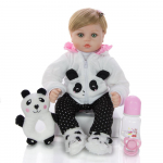 KEIUMI Naujos Reborn Baby Dolls Medžiaginės 48 CM Kūdikių lėlės, Kūdikių imitacija Kūdikių lėlės, Žaislai Vaikų Dienos Vaikų Gimtadienio Dovanos 48 cm žalia