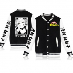 Anime My Hero Academia Himiko Toga Spausdinti gobtuvai Hiphopo megztiniai ilgomis rankovėmis megztinis &scaron;varkas. XXXXL juoda