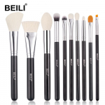 BEILI 10 vnt. makiažo &scaron;epetėliai pudros pagrindas Highlight maskuojantis akių &scaron;e&scaron;ėlius mai&scaron;antis makiažo &scaron;epetėlių rinkinys pinceaux de maquillage