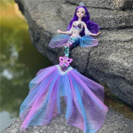 45 cm Mermaid Baby Bjd lėlė su 11 sąnarių kilnojama lėlė plaukiojanti undinėlė žaislinė mergaitė Kalėdų dovanos