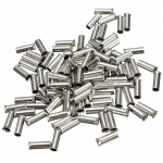 100 vnt. laido galo kabelių gnybtai Neizoliuotų įvorių įvorių rinkinys nuo 0,5 mm iki 16 mm&sup2; EN7508 0.75mm&sup2;L = 8 mm