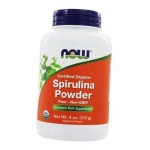 Spirulina, Spirulinos milteliai, Now Foods 113g (71128076)