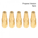 Suvirinimo priedas Pjovimas gryno vario degiklio antgalis dujinis litavimo degiklio antgalis H01-2 Suvirinimas deguonimi 5pcs Propane Version