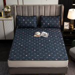 Auk&scaron;tos Kokybės Medvilninis Mink&scaron;tas Patalių Paklodė Čiužinio Užvalkalas Pastorintas Dygsniuotas Lovatiesė Elastinės Paklodės Paklodė su Gumyte 90X200CM