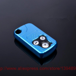 ABS Car refiting key bag/key cover/key case Fit for Honda CR-V Odyssey Crosstour SPIRIOR Civic mėlyna