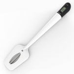 Candy Thermometer Spatula 2 in 1, Silicon Spatula with Thermometer in Handle, Instant Read Digital Thermometer, and Spatula Stirrer